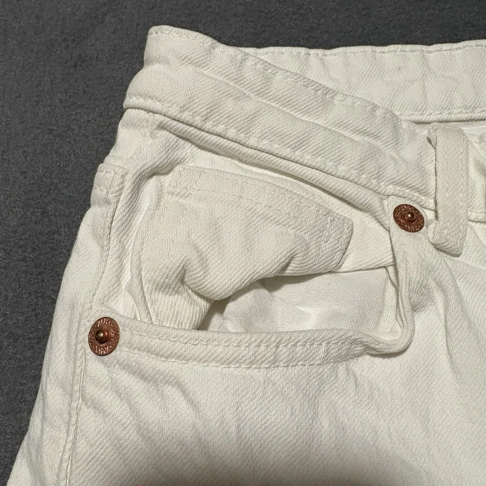 White Jeans Girls‎ Size 2 Skinny Ankle Zara Pants Denim Stretch NEW